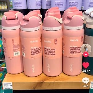 Pink Owala Waterbottle brand new